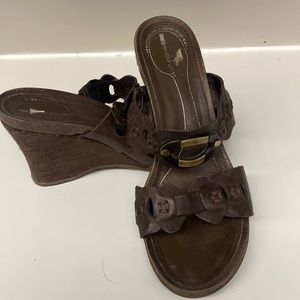 Rockport wedge sandals.